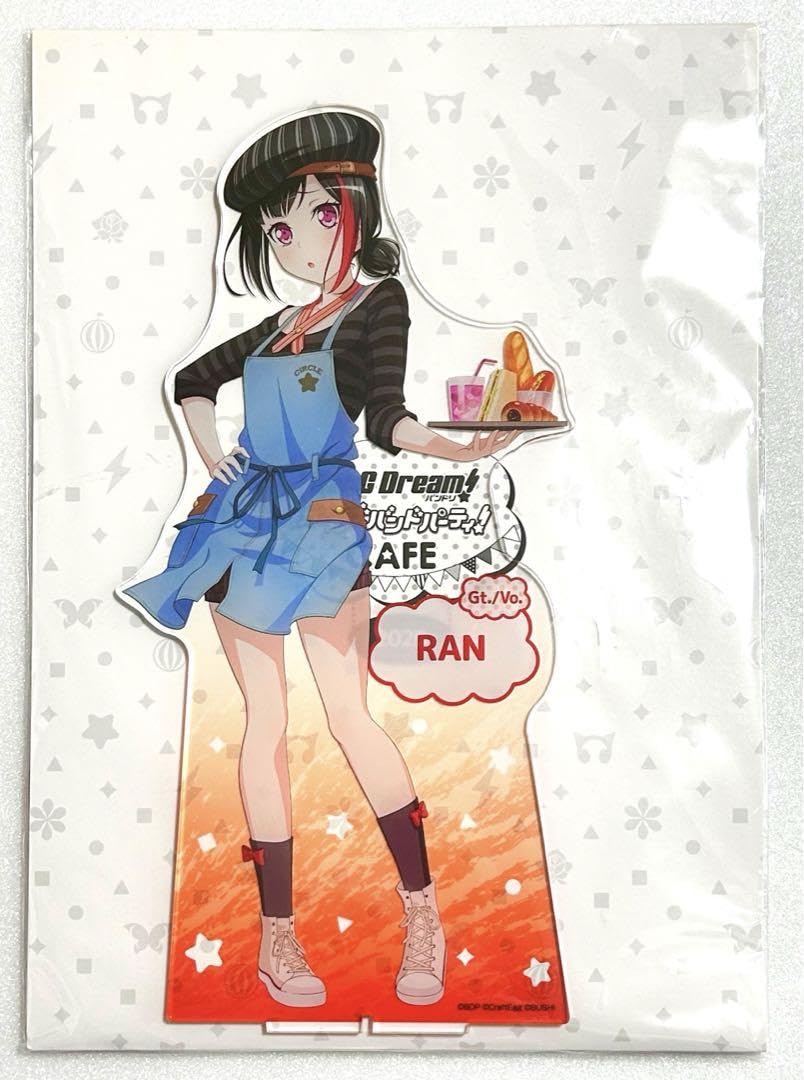 バンドリカフェ オンライン限定 ジャンボアクリルスタンド 美竹蘭